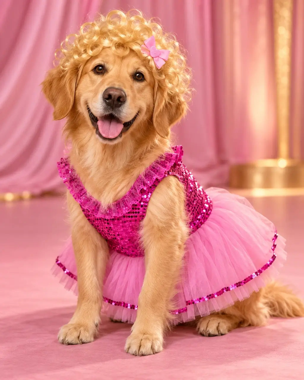 Dolly Pet Costume complete costume and styling details